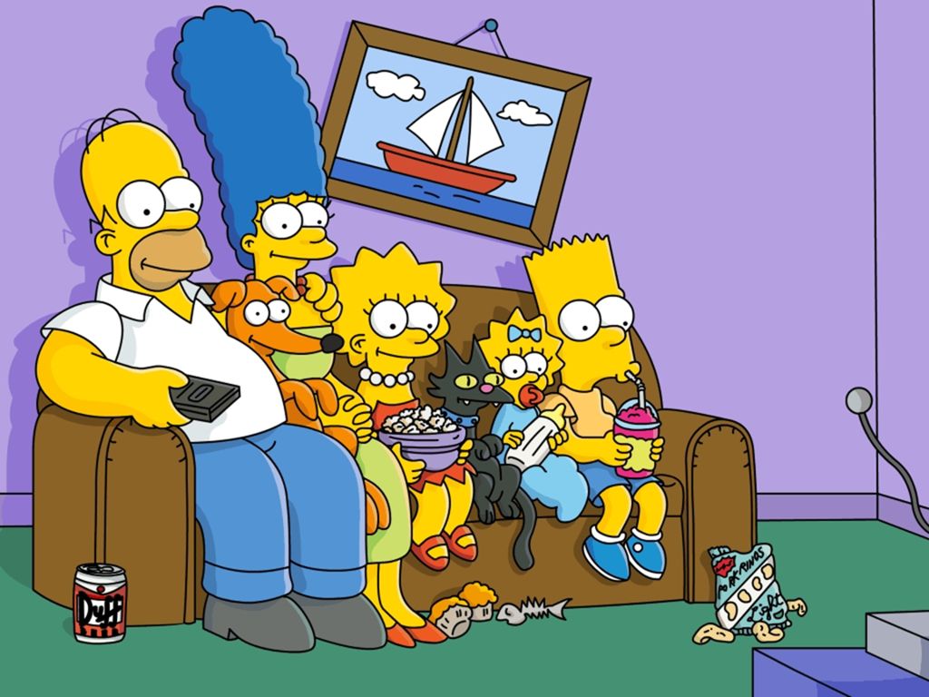 simpsons couch