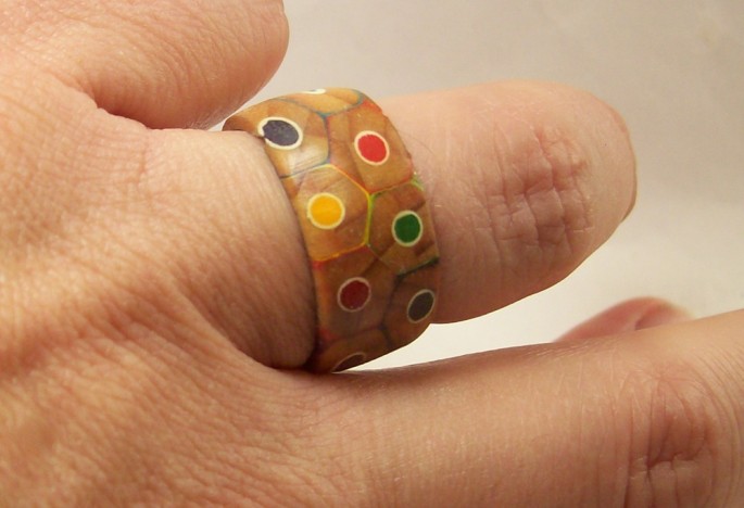 Colored Pencil Ring 13