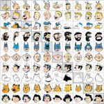 10 diasimi charaktires komik me diaforetiko stil