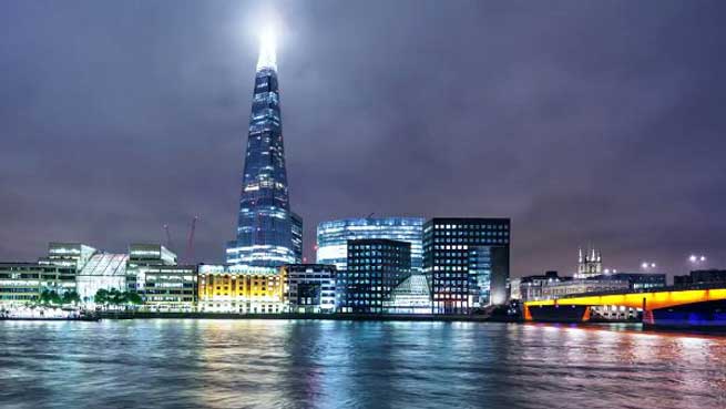 shard to psilotero ktirio stin evropi timelapse