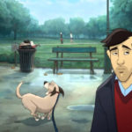 anthropos ke skilos ena iperocho animation tis coca cola