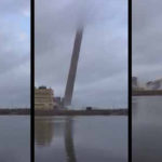 epic tower demolition looks like it is in slow motion